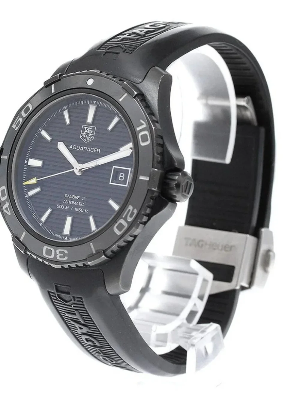 TAG HEUER Aquaracer WAK2180 Caliber 5 black Dial Automatic Men's Watch_971199
